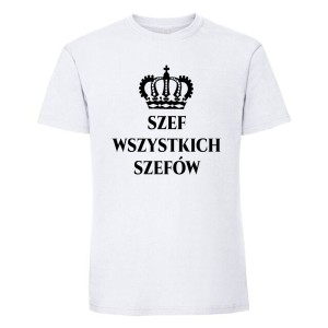 Koszulka męska - Szef wszystkich szefów
