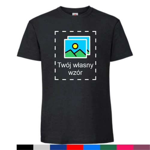 czarna koszulka męska z własnym nadrukiem.jpg