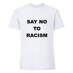 Koszulka męska - Say no to racism