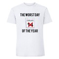 The worst day of the year - koszulka męska biała.jpg