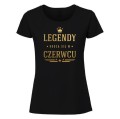legendy rodzą się w czerwcu - koszulka damska czarna.jpg