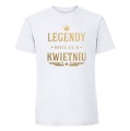 legendy rodzą się w kwietniu - koszulka męska biała.jpg