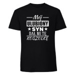 Koszulka męska - Mój ulubiony syn dał mi tę koszulkę