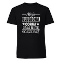 Moja ulubiona córka dała mi tę koszulkę - koszulka męska czarna.jpg