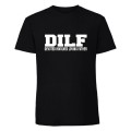 DILF FATHER - koszulka męska czarna.jpg