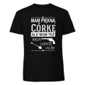 Mam piękną córkę - Koszulka męska czarna.jpg