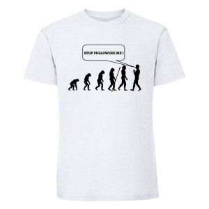 Koszulka męska - Stop following me